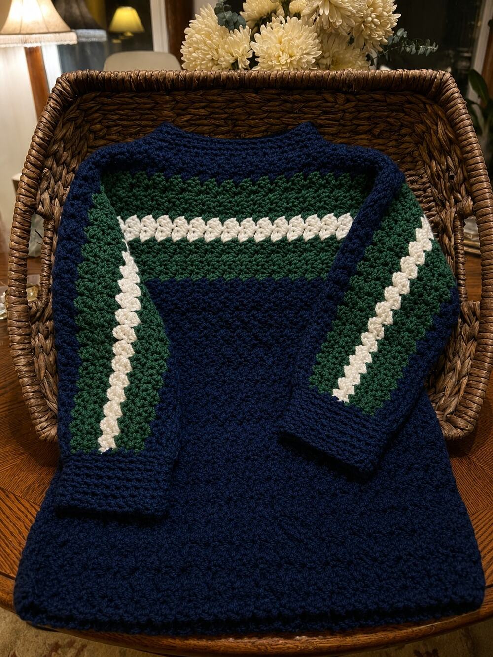 Handmade Crochet Children's Sweater